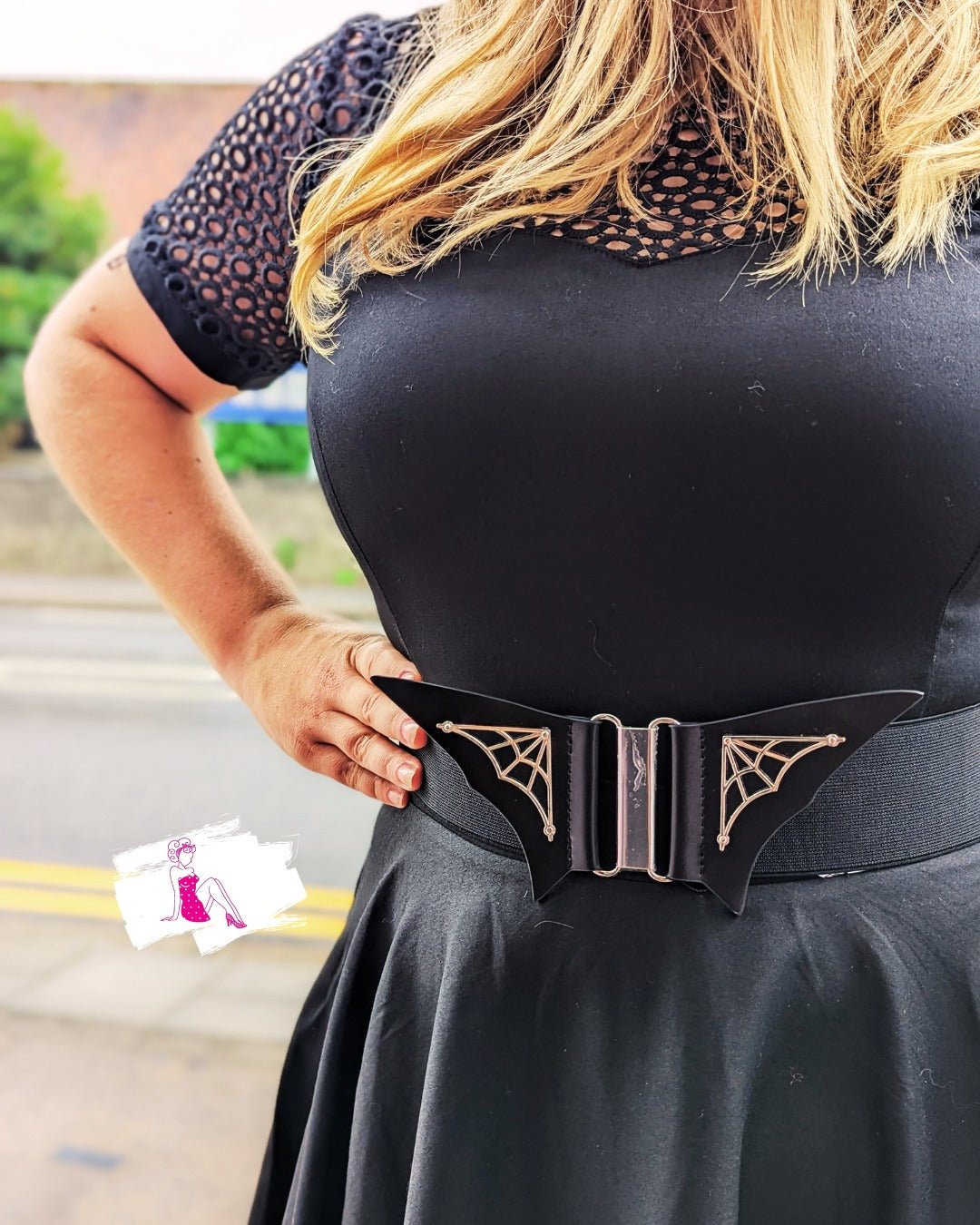 Night Lovers Belt - Rockamilly-Accessories-Vintage