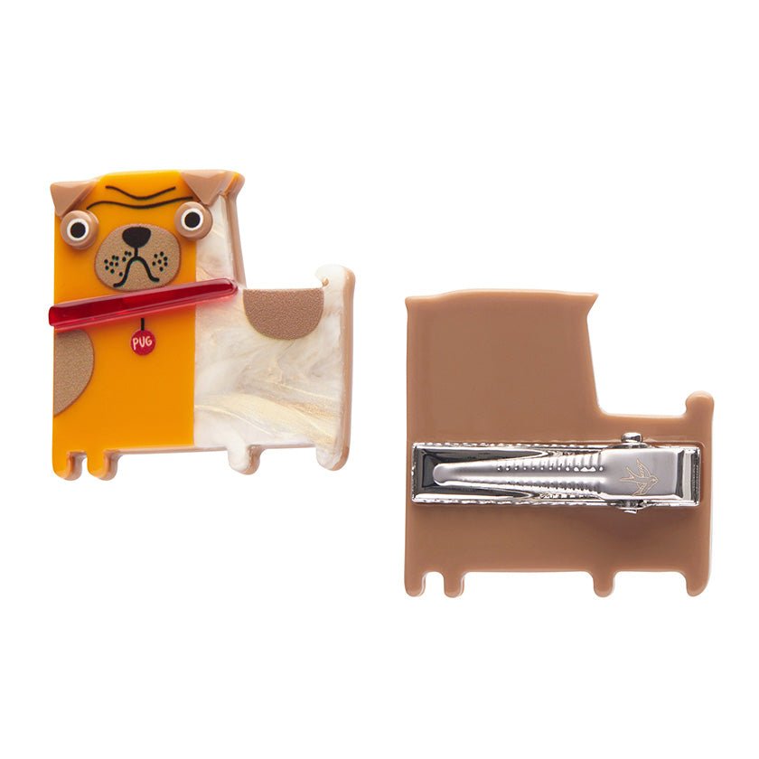 Order of the Pug Hair Clips - Rockamilly-Jewellery-Vintage