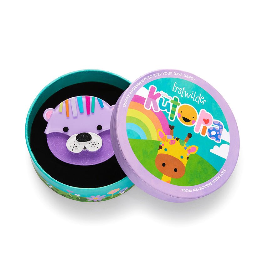 Owen the Otter Brooch - Rockamilly-Jewellery-Vintage