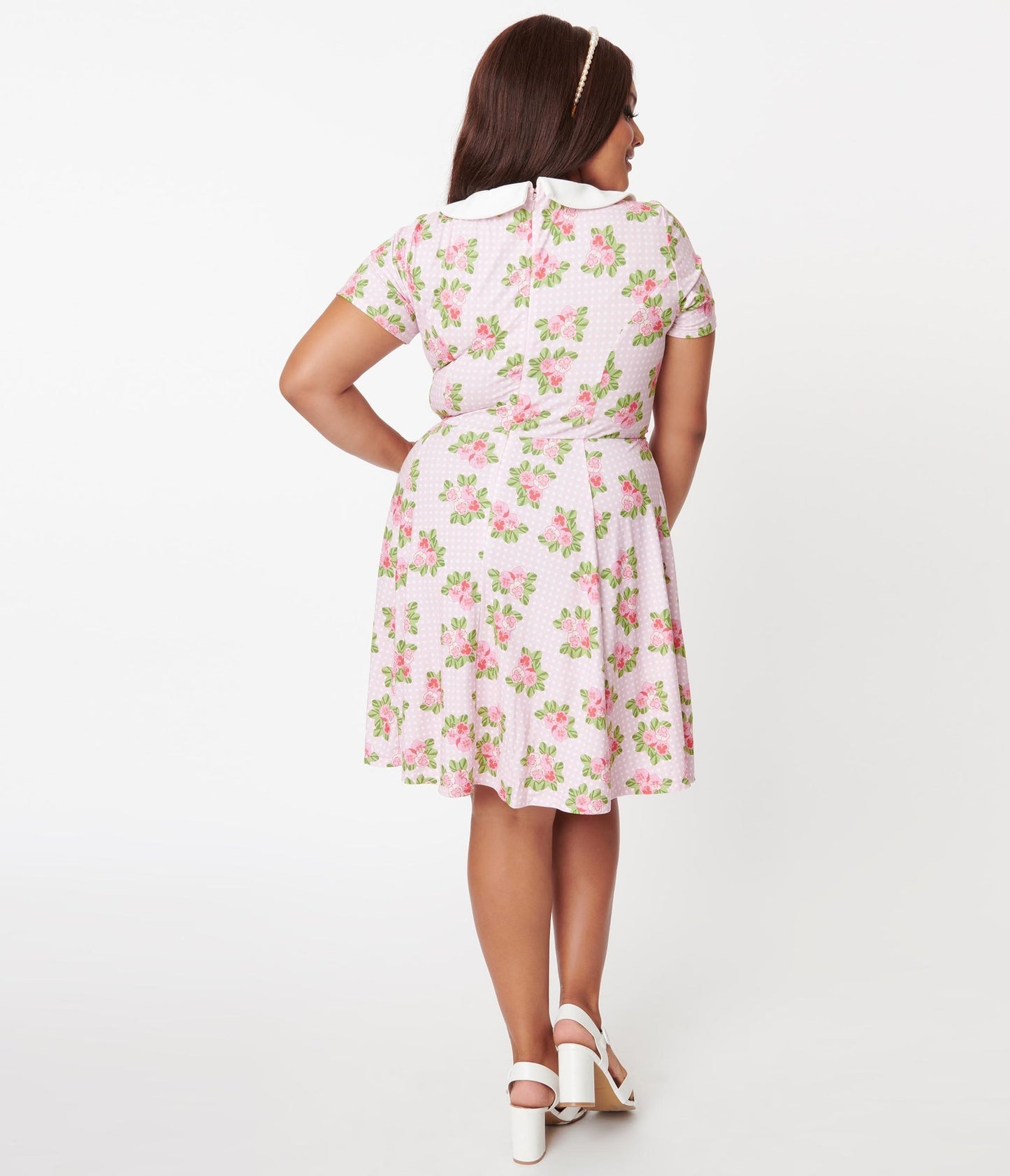 Pin Dot Margot Fit & Flare Dress - Rockamilly-Dresses-Vintage