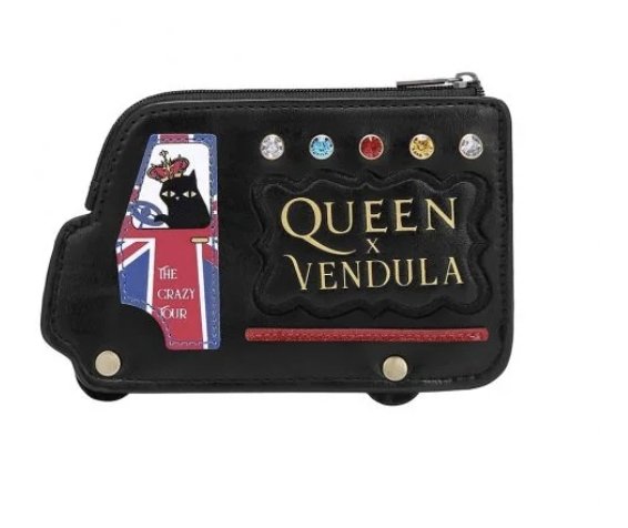 Queen X Vendula Tour Bus Coin Purse - Rockamilly--Vintage
