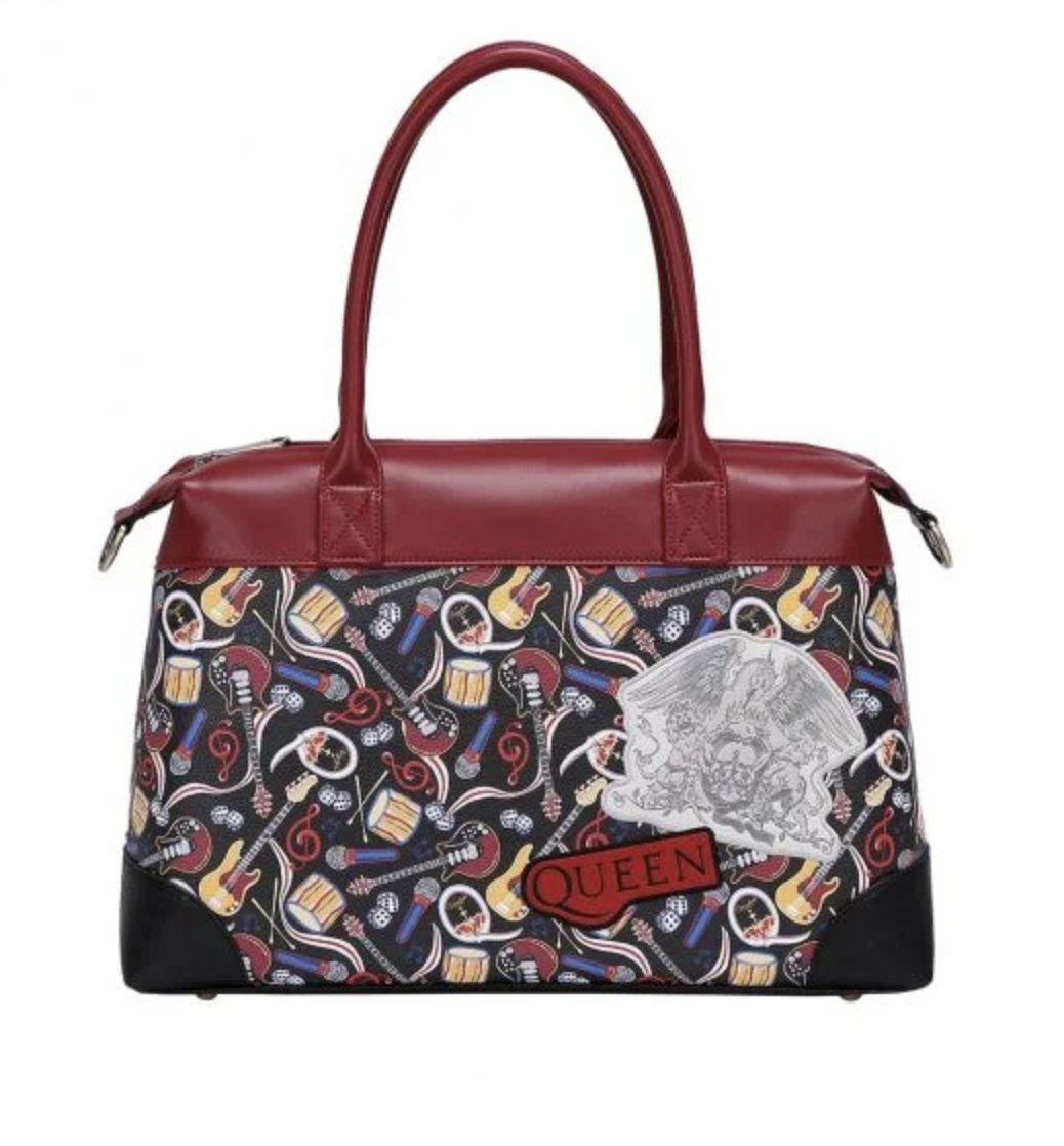 Queen X Vendula Weekender Tote - Rockamilly--Vintage