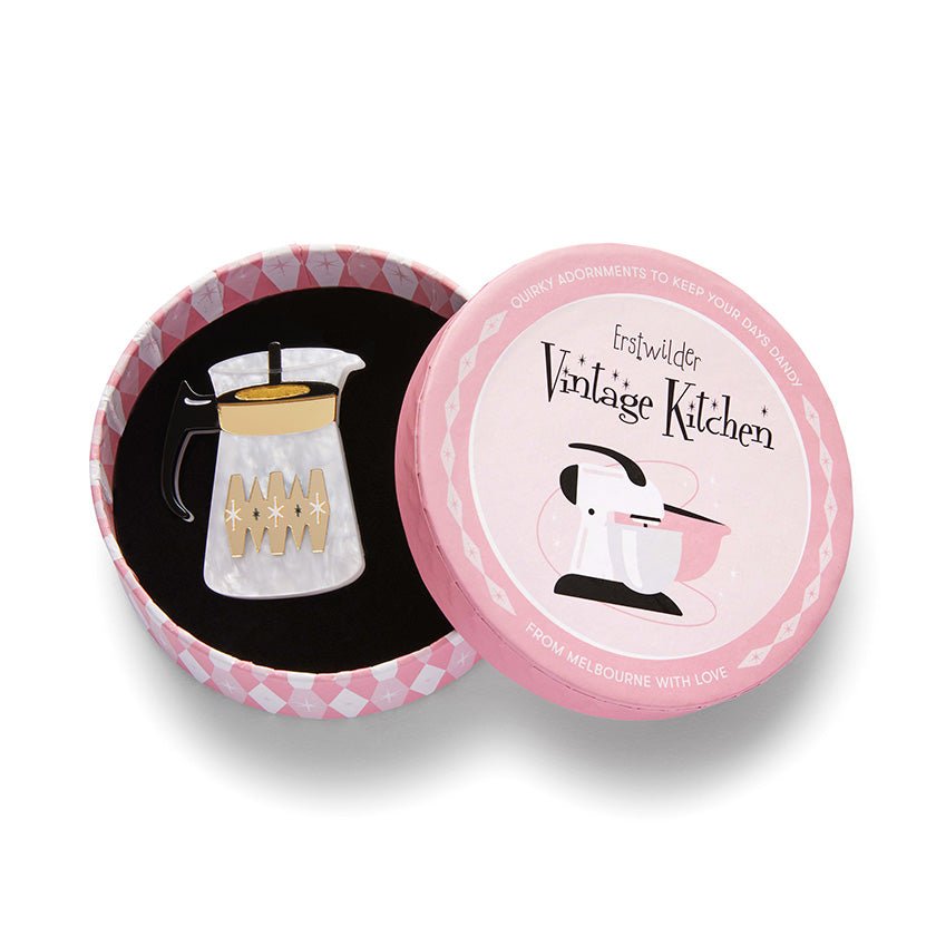 Rise & Grind Brooch - Rockamilly-Jewellery-Vintage