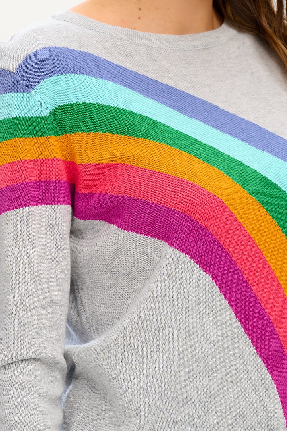 Rita Jumper - Rainbow Arc - Rockamilly-Knitwear-Vintage