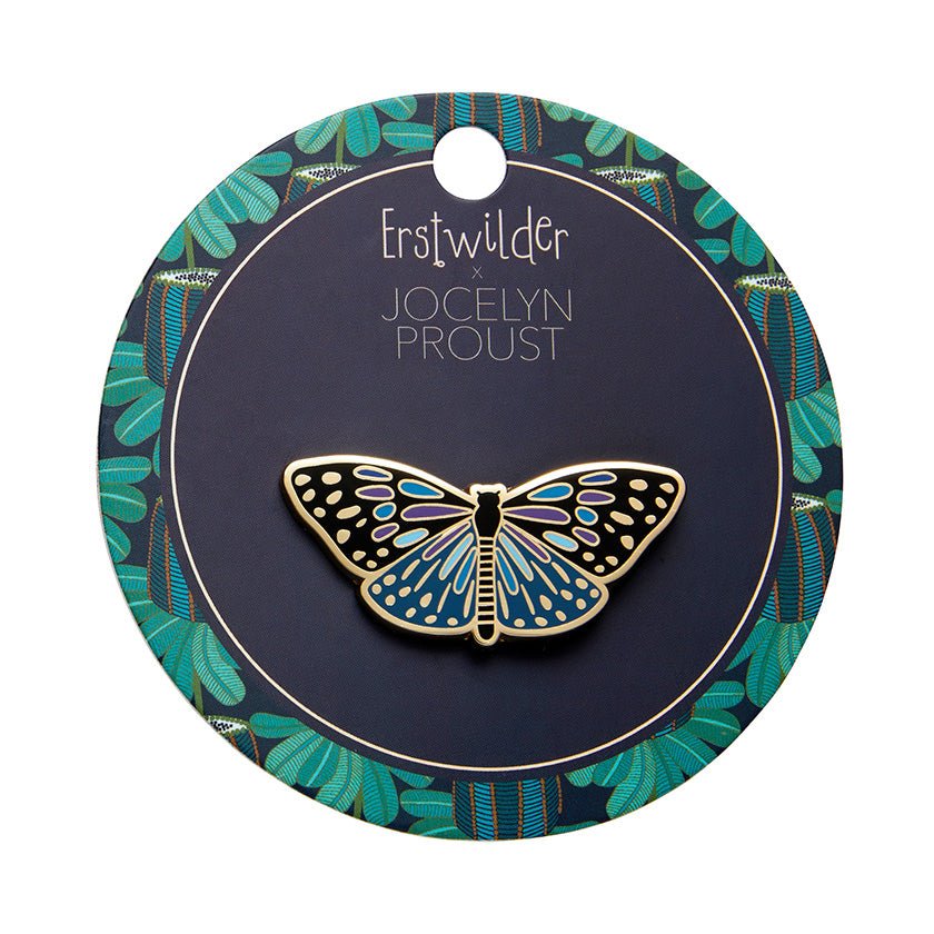 Set Yourself Free Butterfly Enamel Pin - Rockamilly-Jewellery-Vintage
