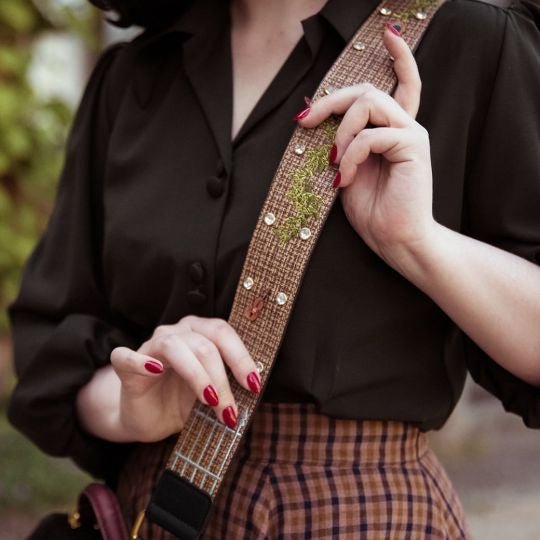 Sherlock Detective Agency Wide Shoulder Strap - Rockamilly-Bags & Purses-Vintage