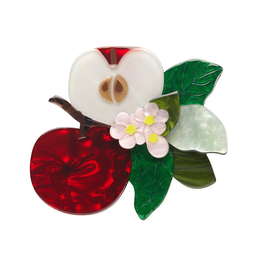 She's Apples Brooch - Rockamilly-Jewellery-Vintage