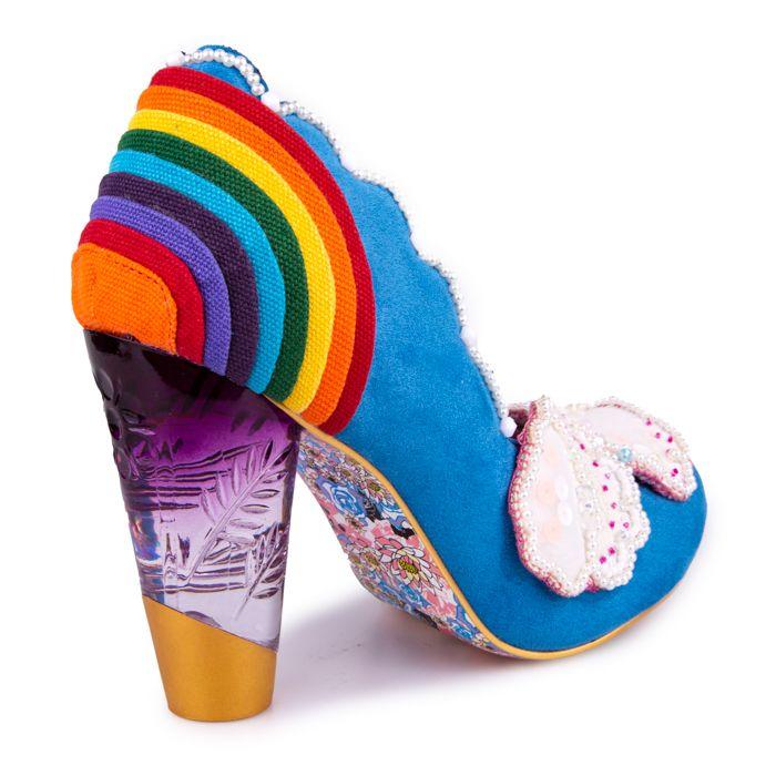 Shirley Bass - Blue - Rockamilly-Shoes-Vintage