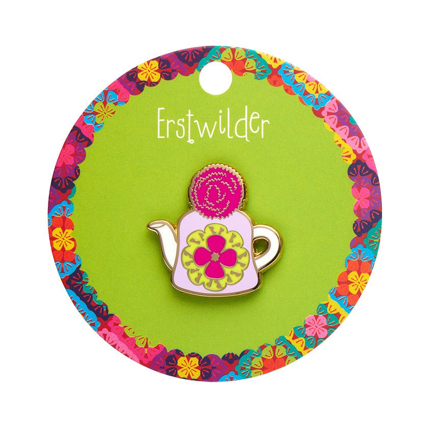 Short, Stout & Cosy Enamel Pin - Rockamilly-Jewellery-Vintage