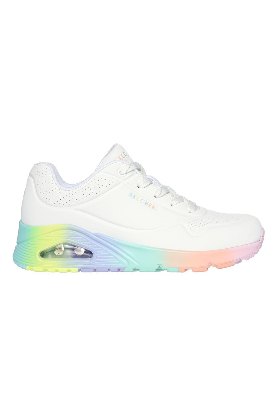 Skechers Uno Rainbow Souls (White)