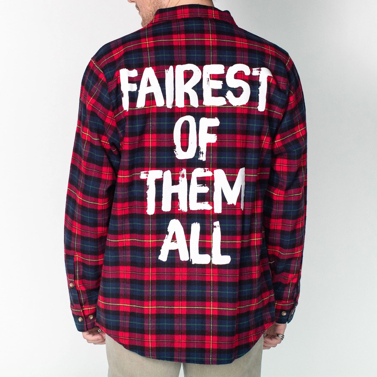 Snow White Flannel - Rockamilly-Tops-Vintage