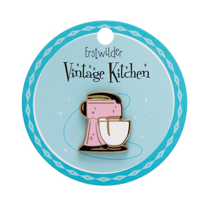 Spin Me Right Round Enamel Pin - Rockamilly-Jewellery-Vintage