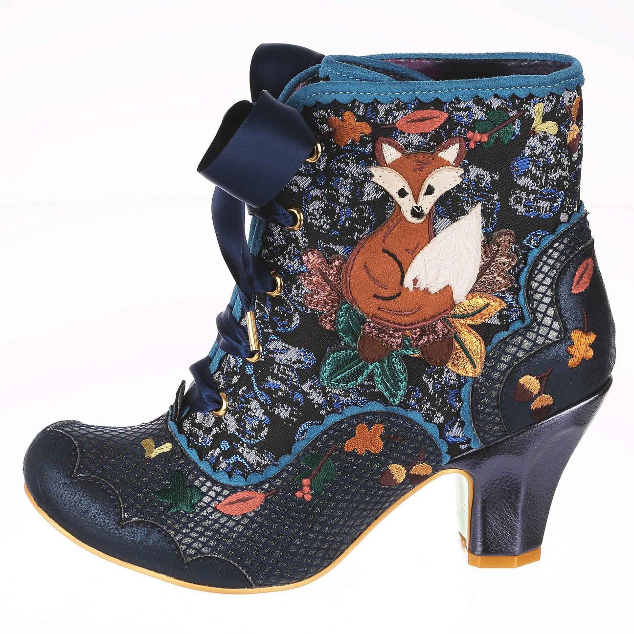 Squirrel Away - Blue - Rockamilly-Shoes-Vintage
