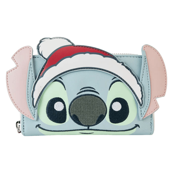 Stitch Holiday Zip Around Wallet - Rockamilly-Bags & Purses-Vintage