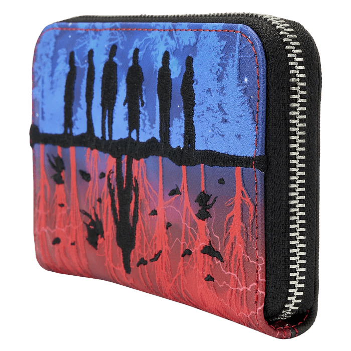 Stranger Things Upside Down Shadows Zip Around Wallet - Rockamilly-Bags & Purses-Vintage