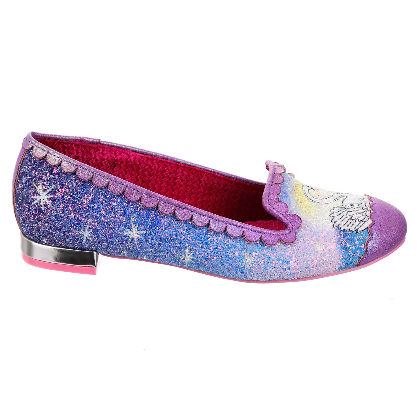 Swan In (Purple) - Rockamilly-Shoes-Vintage