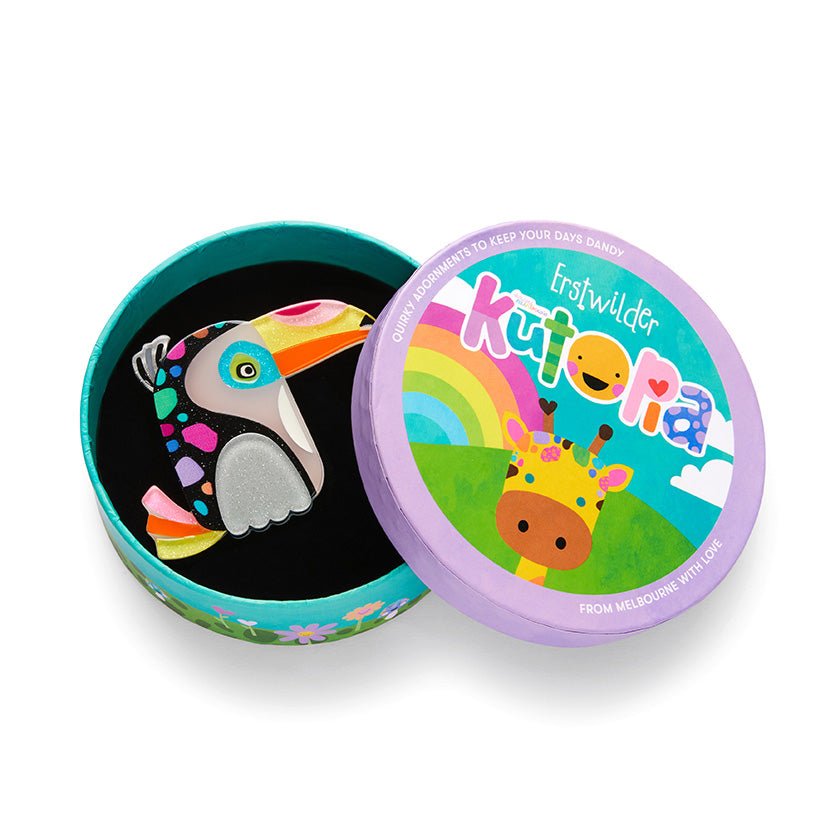 Tara the Toucan Brooch - Rockamilly-Jewellery-Vintage