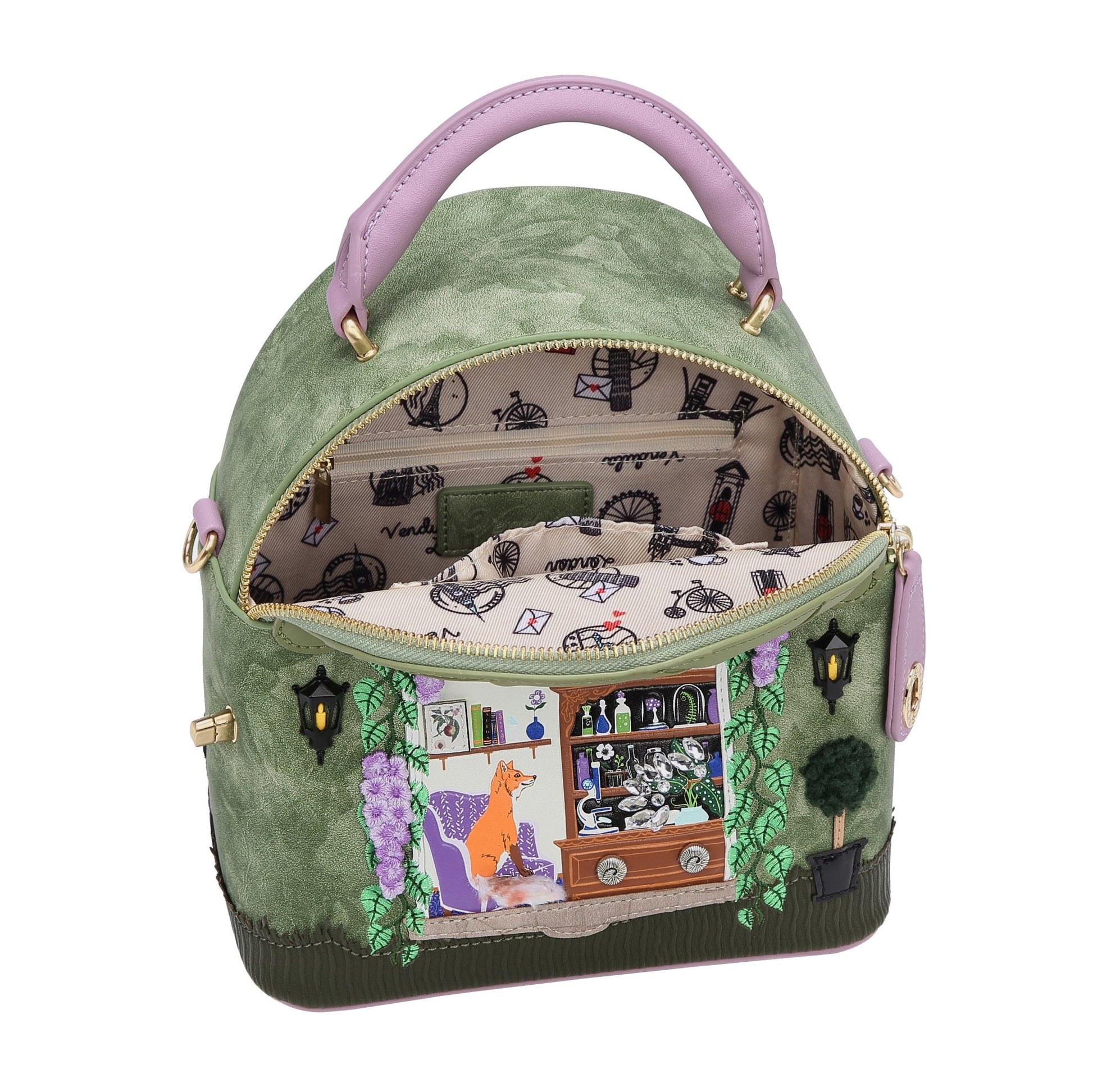 The Botanist Nova Mini Backpack - Rockamilly-Bags & Purses-Vintage