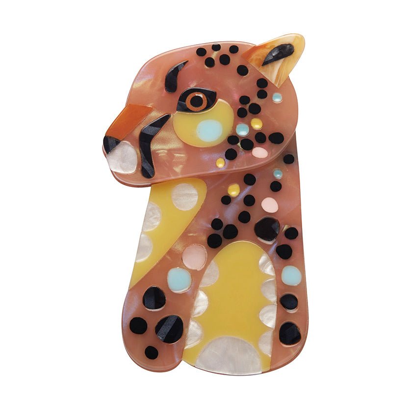 The Choosey Cheetah Brooch - Rockamilly-Jewellery-Vintage