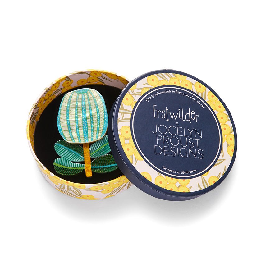 The Colour of Envy Brooch - Rockamilly-Jewellery-Vintage