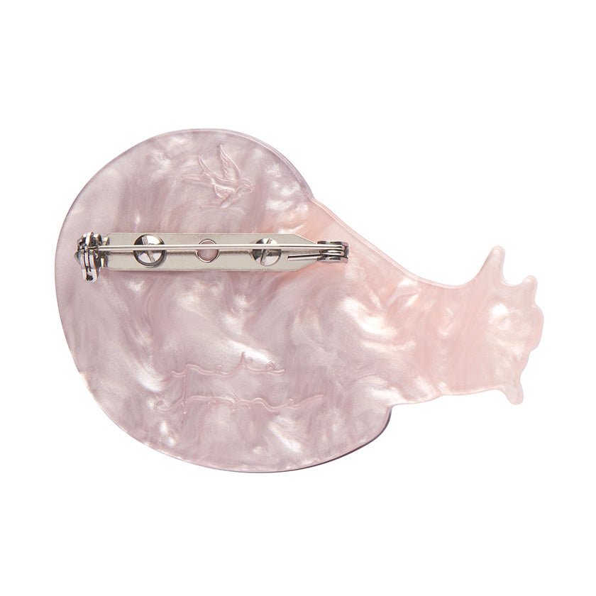 The Cryptic Chambered Nautilus Brooch - Rockamilly-Jewellery-Vintage