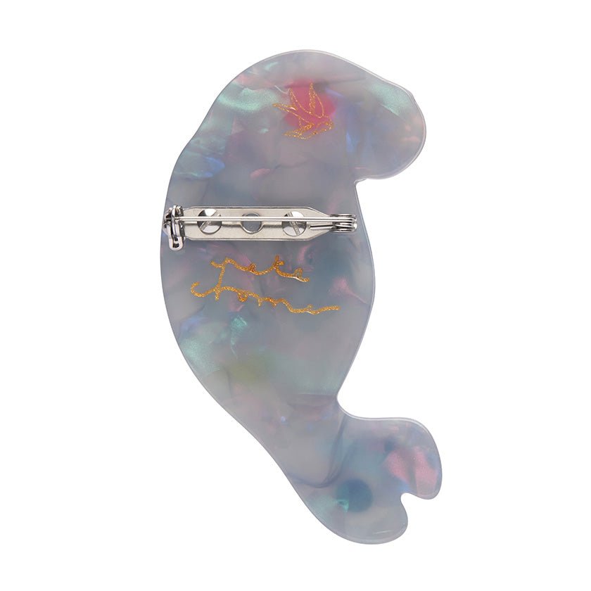 The Dutiful Dugong Brooch - Rockamilly-Jewellery-Vintage