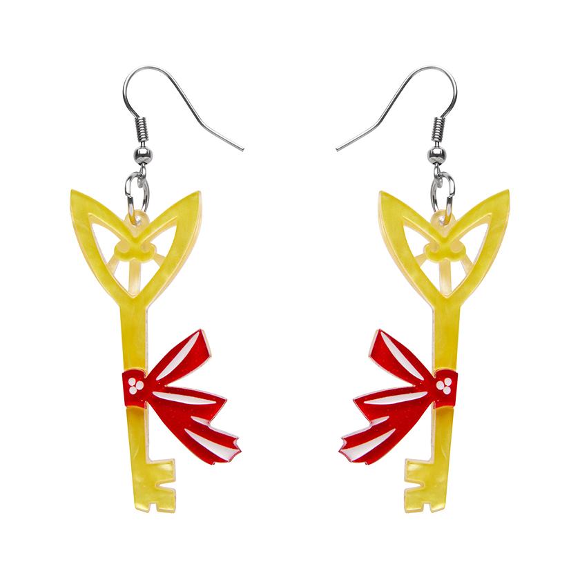 The Golden Key Earrings - Rockamilly-Jewellery-Vintage