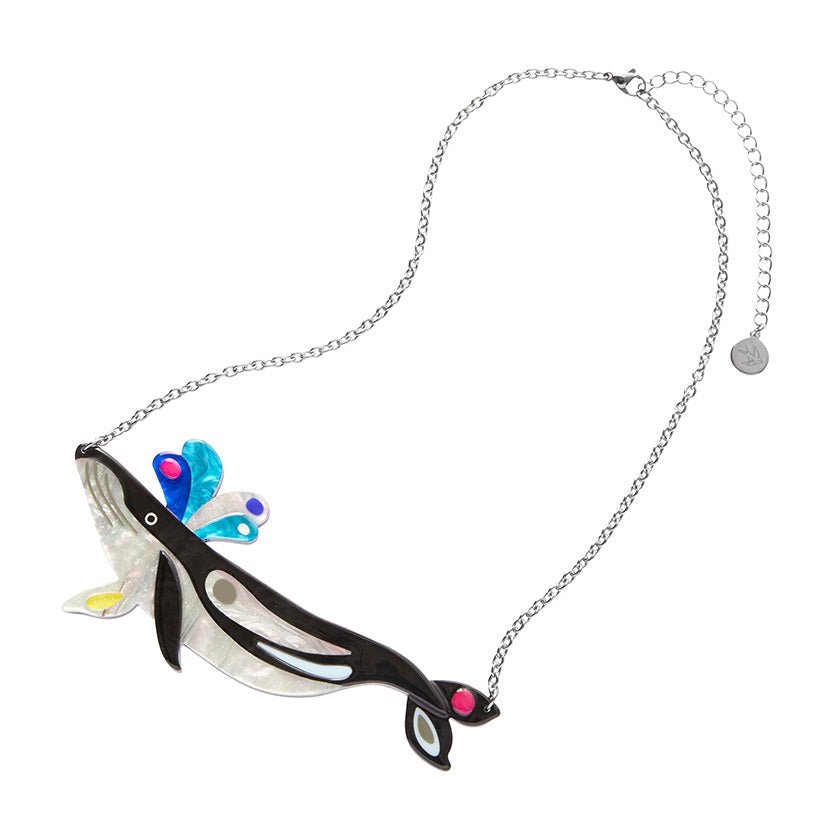 The Halcyon Humpback Whale Necklace - Rockamilly-Jewellery-Vintage