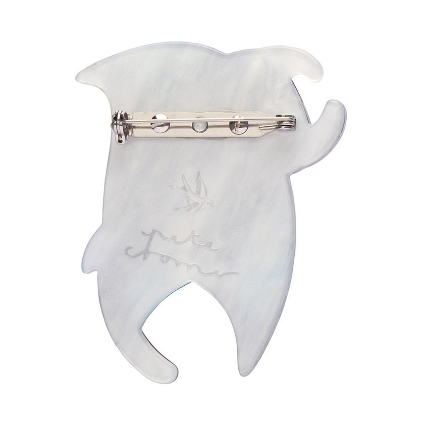 The Mercurial Manta Ray Brooch - Rockamilly-Jewellery-Vintage