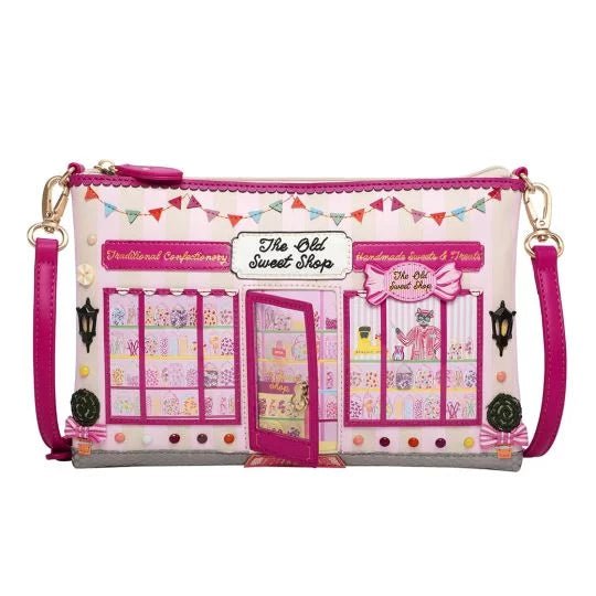 The Old Sweet Shop - Pouch Bag - Rockamilly-Bags & Purses-Vintage