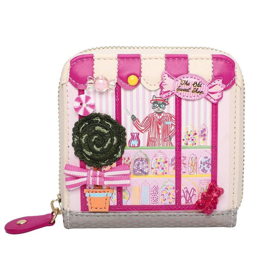 The Old Sweet Shop - Square Wallet - Rockamilly-Bags & Purses-Vintage