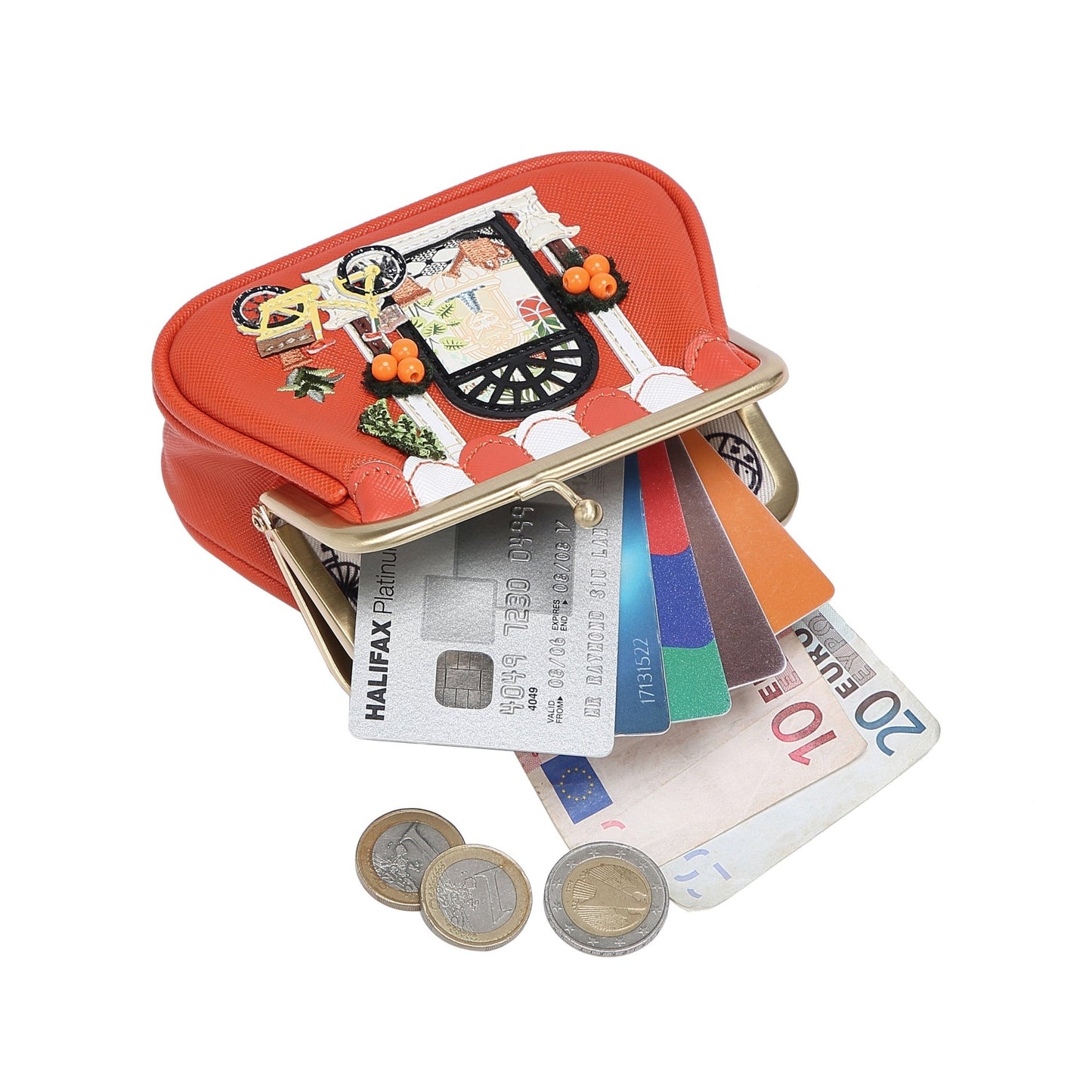 The Orangery Clipper Coin Purse - Rockamilly-Bags & Purses-Vintage