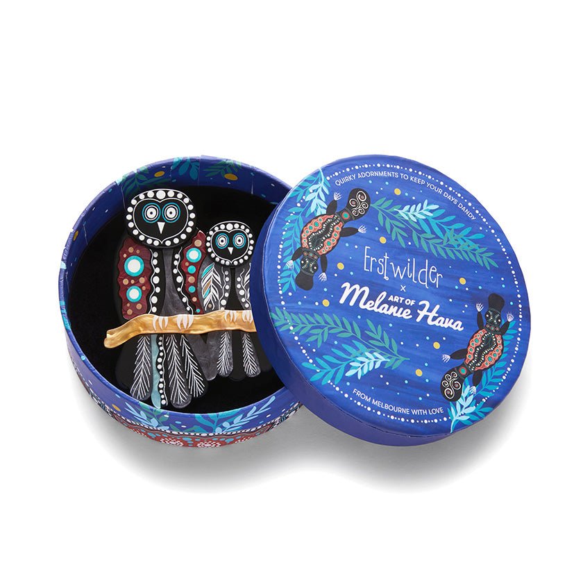 The Owl 'Gugu' Brooch - Rockamilly-Jewellery-Vintage