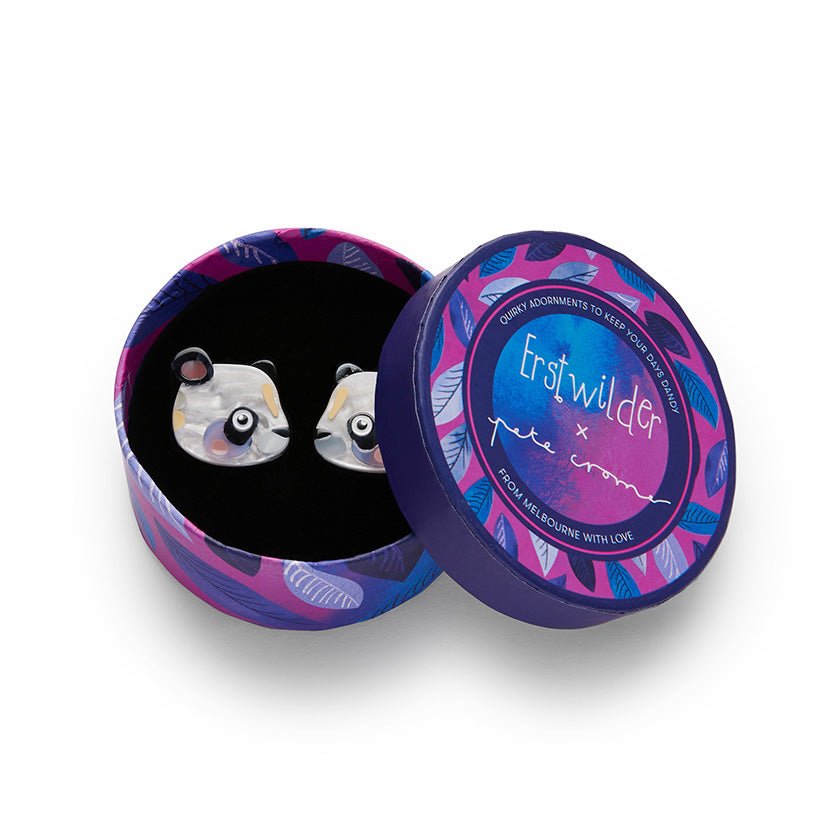 The Patient Panda Earrings - Rockamilly-Jewellery-Vintage