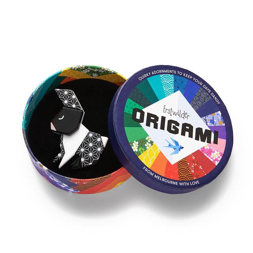 The Sleeping Rabbit Brooch - Rockamilly-Jewellery-Vintage