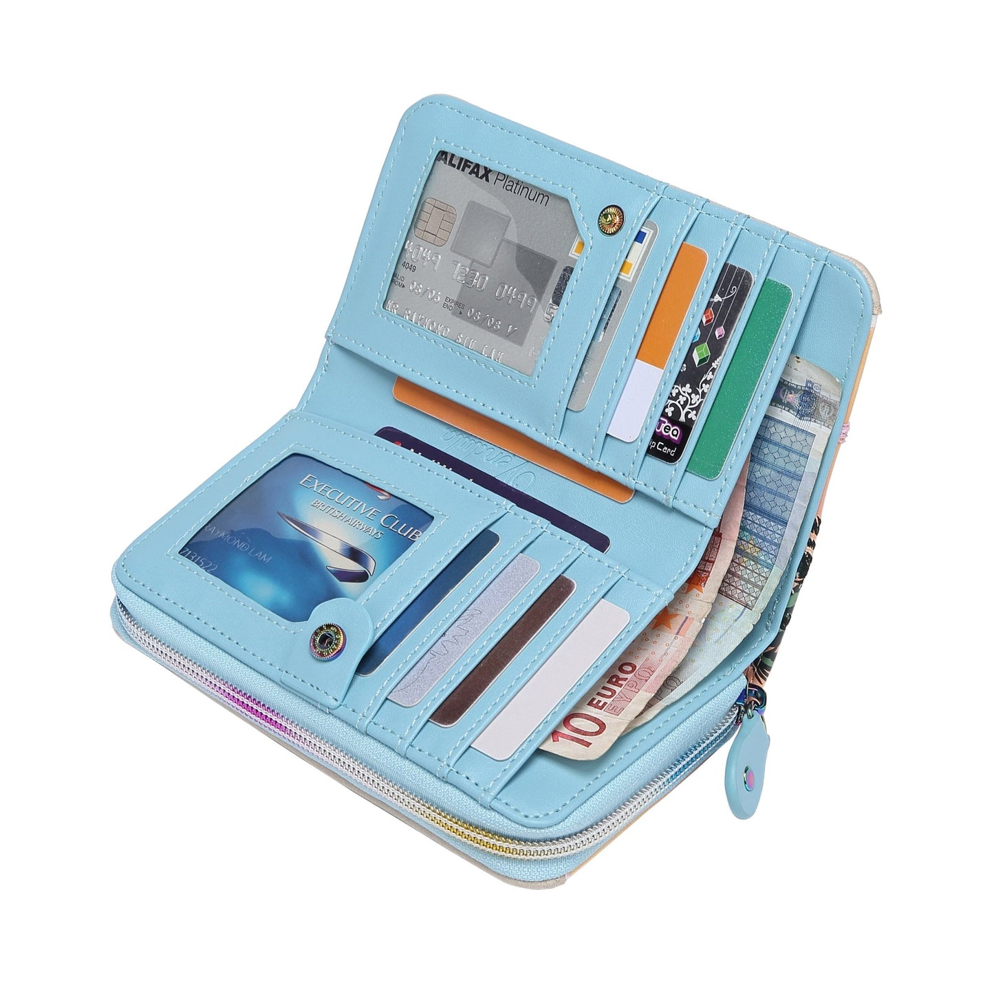 The Surf Shack Medium Ziparound Wallet - Rockamilly-Bags & Purses-Vintage