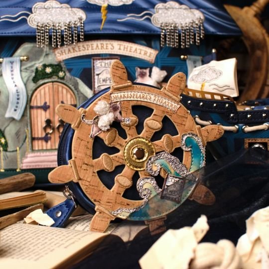 The Tempest Round Coin Purse - (Limited Edition) - Rockamilly-Bags & Purses-Vintage