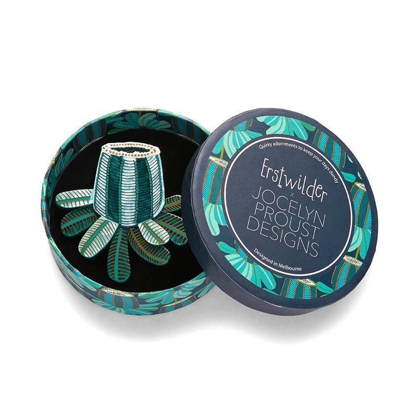 The Wild Banksia Brooch - Rockamilly-Jewellery-Vintage