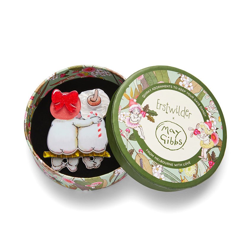 Together for Christmas Brooch - Rockamilly-Jewellery-Vintage