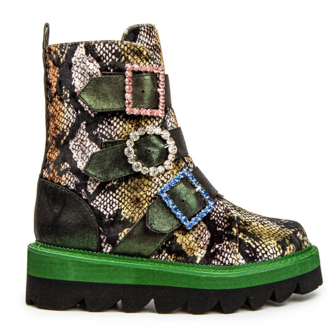 Torque Green - Rockamilly-Shoes-Vintage