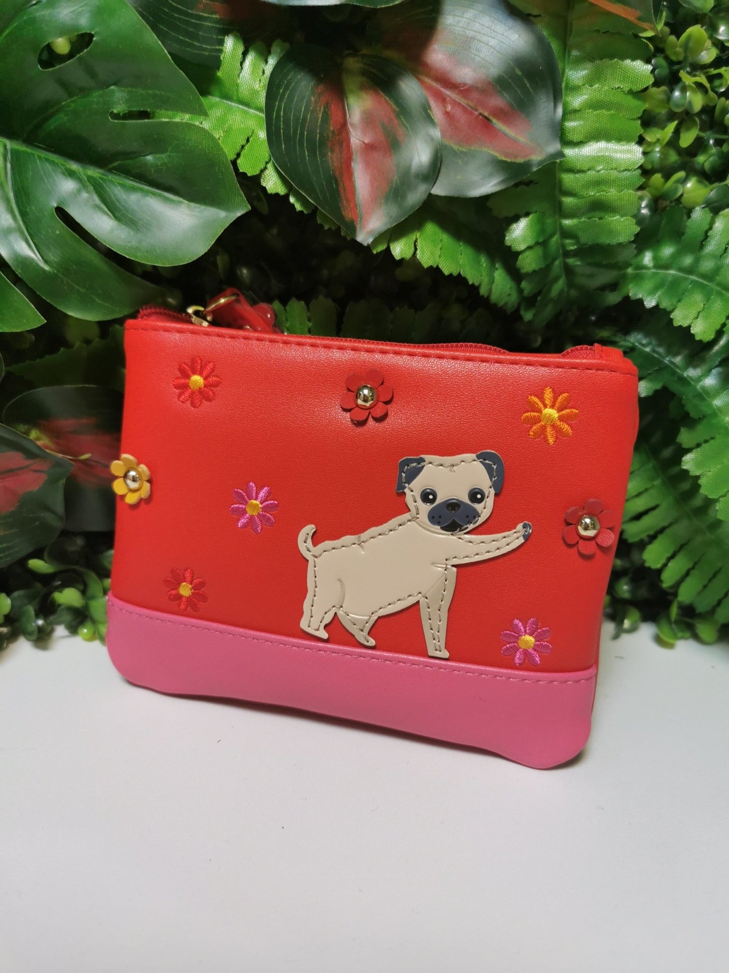 Tuk Tuk Zipper Coin Purse Vendula - Rockamilly-Bags & Purses-Vintage