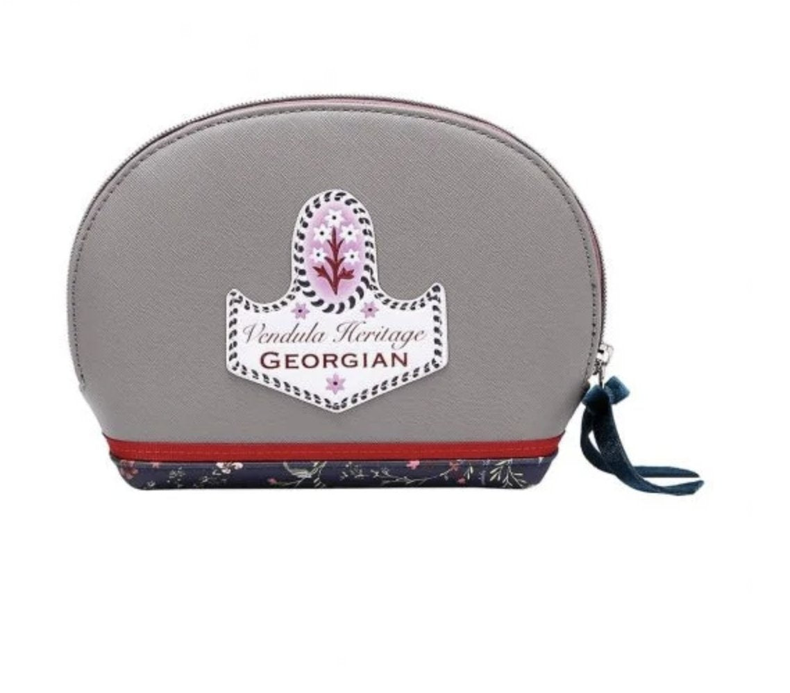 Vendula Heritage- Georgian Street Cosmetic Bag - Rockamilly-Bags & Purses-Vintage