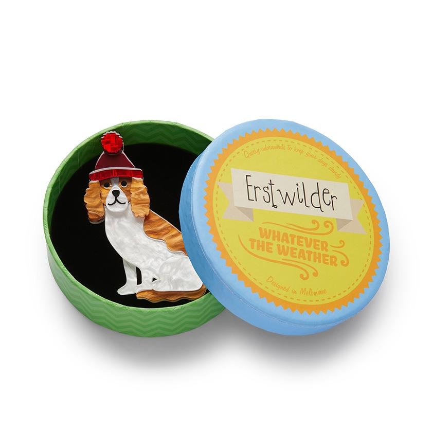 Wintertime Walkies Brooch - Rockamilly-Jewellery-Vintage