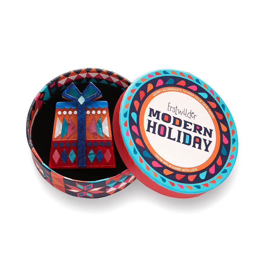 Yuletide Treasures Brooch - Rockamilly-Jewellery-Vintage