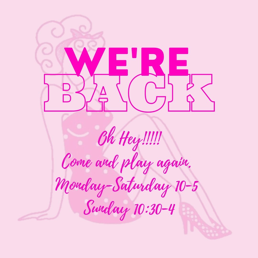We're back, We're open!! Yay!! - Rockamilly