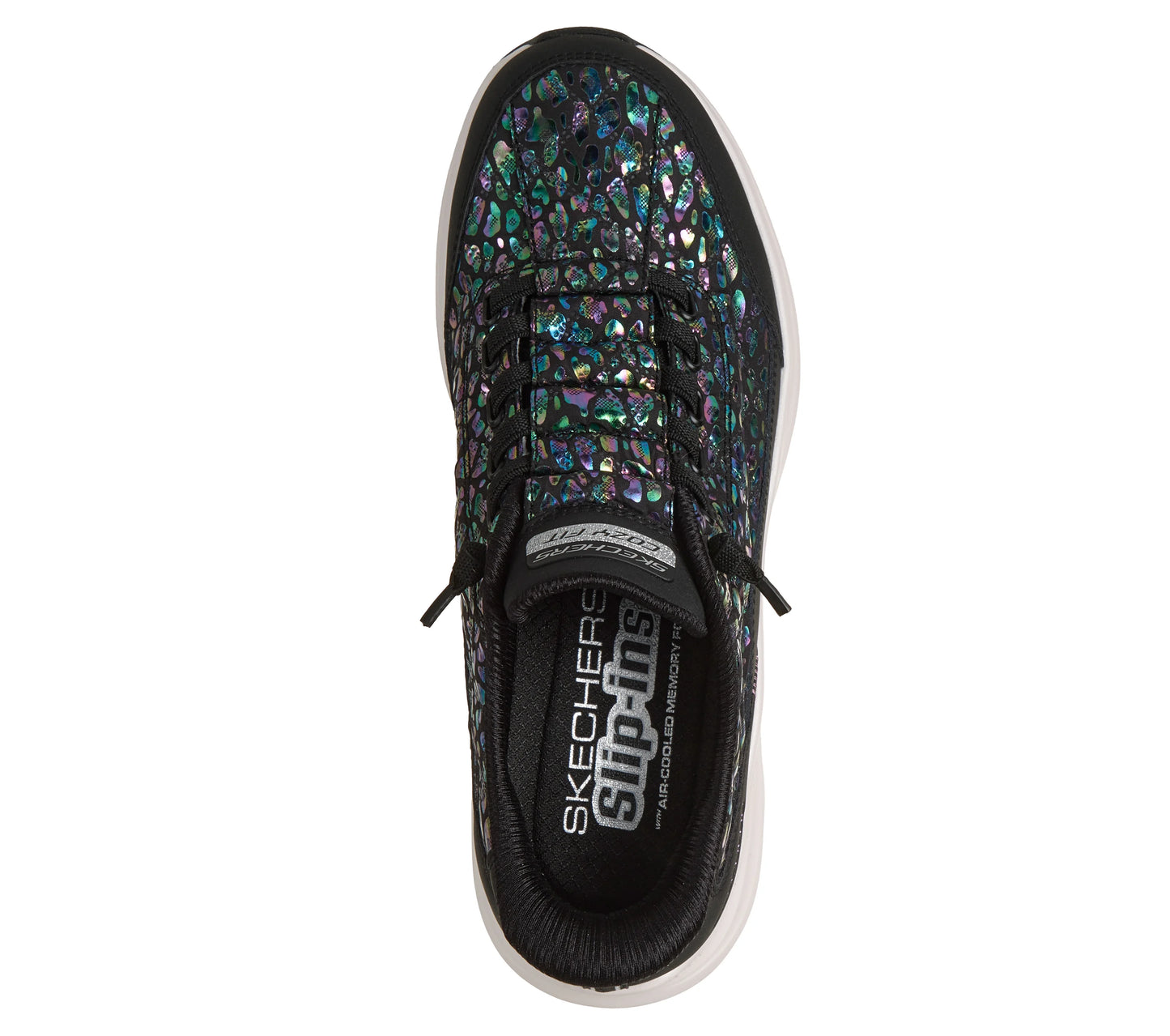 Slip-ins ~ Contour Foam ~ Cozy Fit Radiant Glow ~ Black
