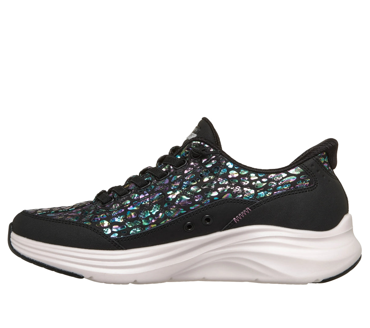 Slip-ins ~ Contour Foam ~ Cozy Fit Radiant Glow ~ Black