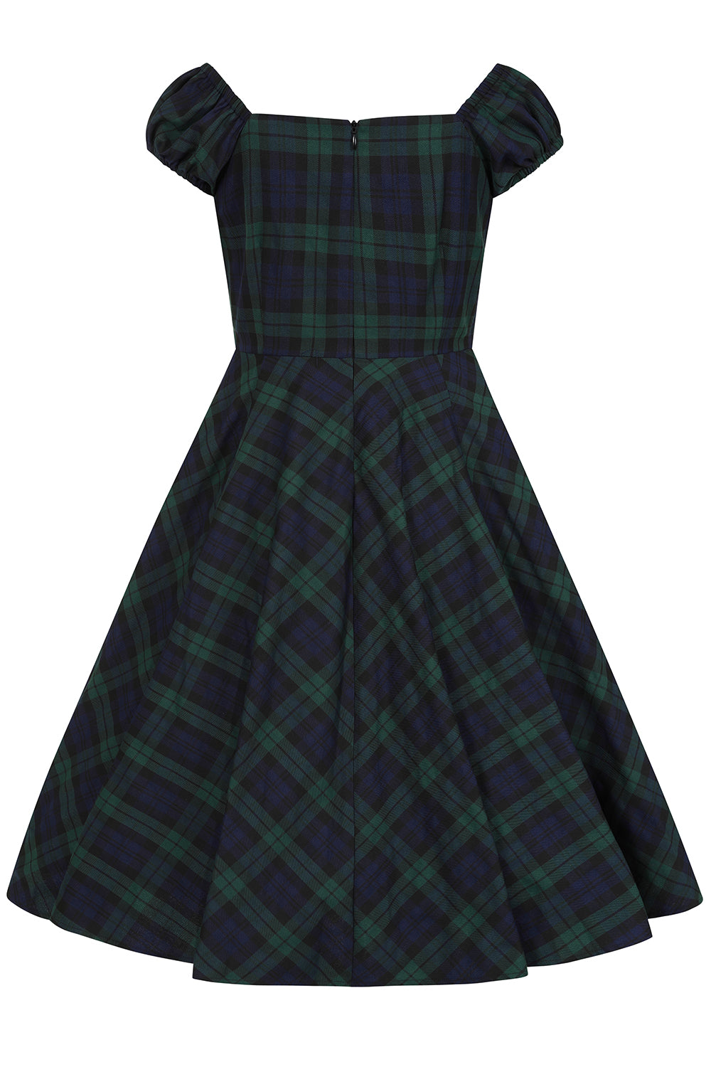 Judith Tartan Swing Dress