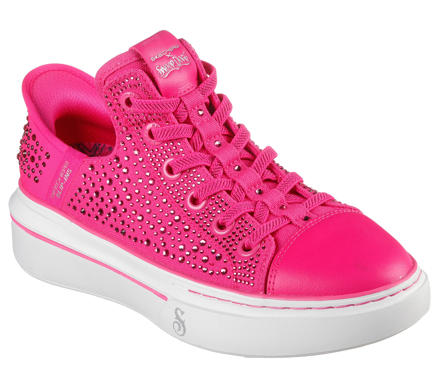 Snoop Dog ~ Snoop One ~ Rhine Stoned Pink