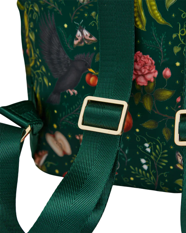 Catherine Rowe x Fable ~ Into the Woods Green Backpack